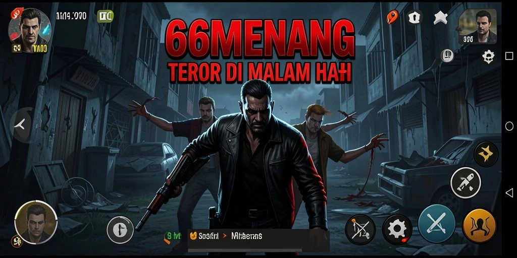 Gameplay mencekam dengan suasana horror yang intens.