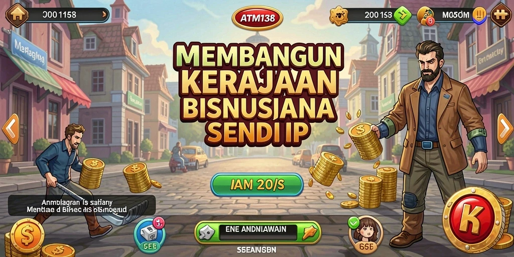 Gameplay seru dalam membangun kerajaan bisnis di ATM138.