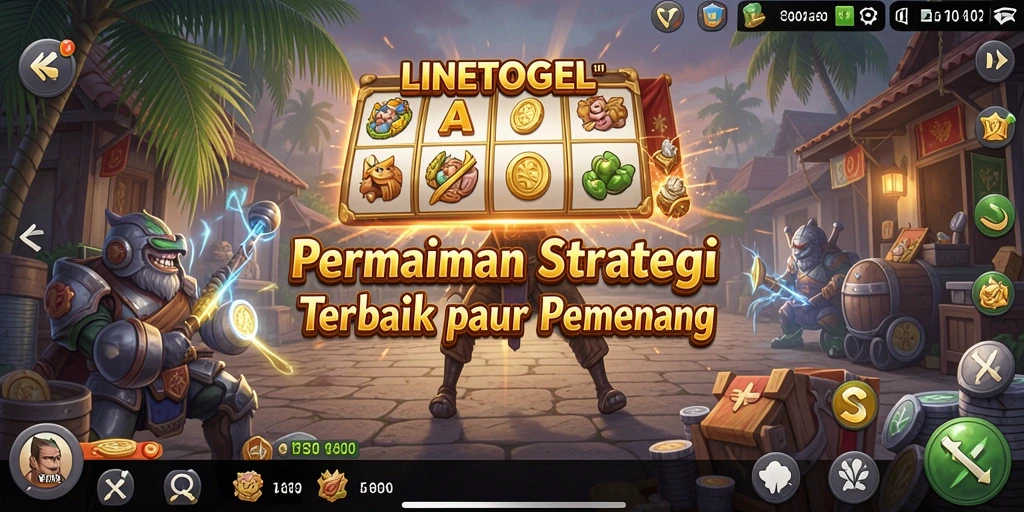 Tampilan menarik gameplay LINETOGEL yang penuh strategi