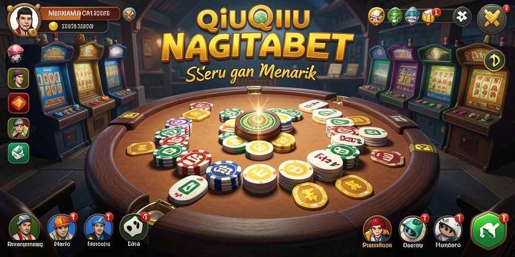 Screenshot gameplay QiuQiu yang menegangkan di NAGITABET.