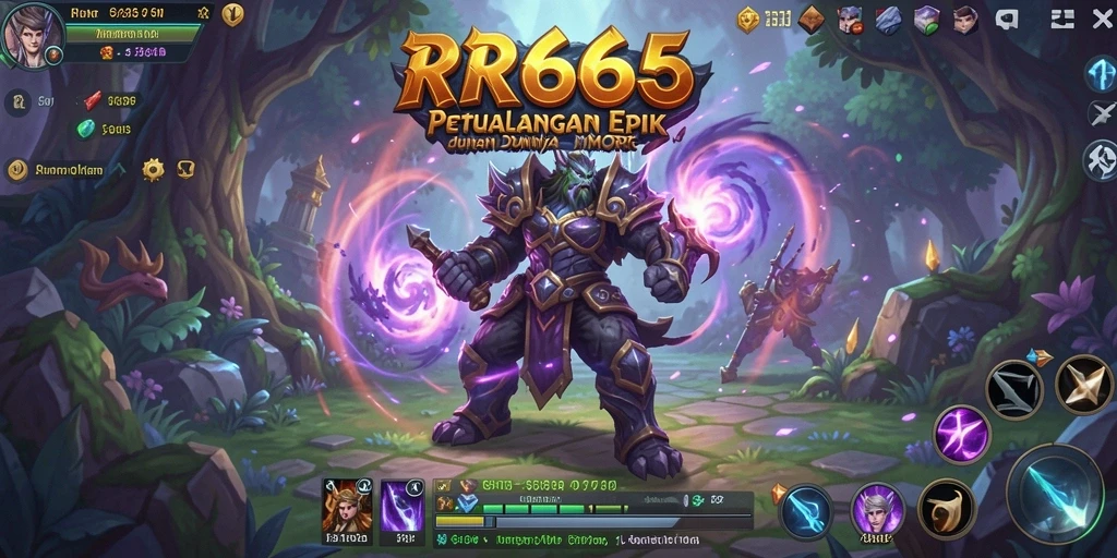 Gameplay seru dalam dunia MMORPG RR666 yang mengasyikkan.